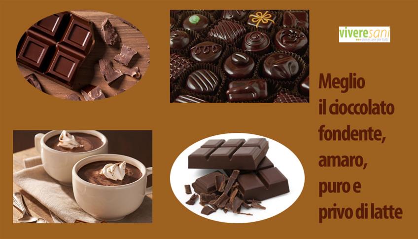 Ogni tanto lasciamoci tentare dal cioccolato Ogni tanto lasciamoci tentare dal cioccolato